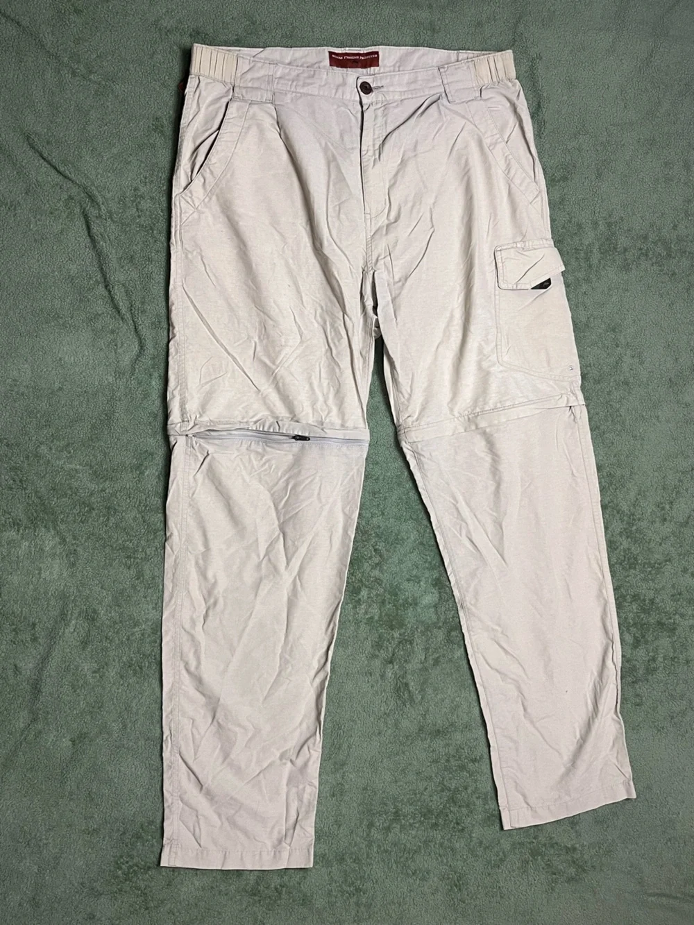 Simms Convertible Fishing Pant - Light Khaki - Size M